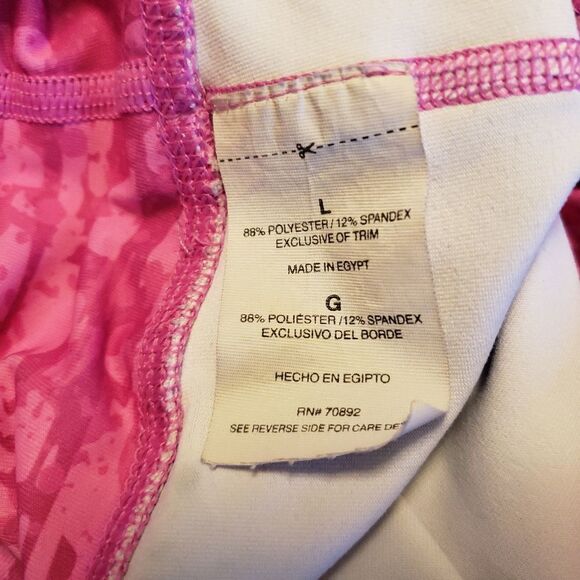 Layer 8 L pink capri leggings - Picture 5 of 5